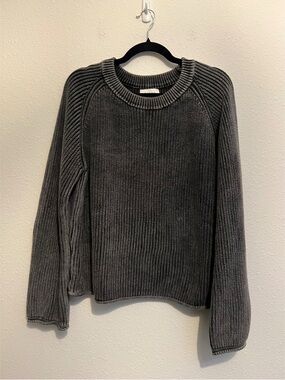 #1747 Bohme charcoal sweater size large